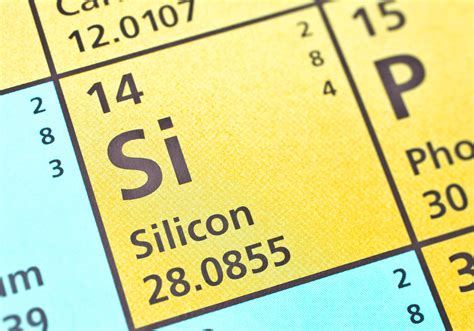 Silicon Facts (Atomic Number 14 or Si) .